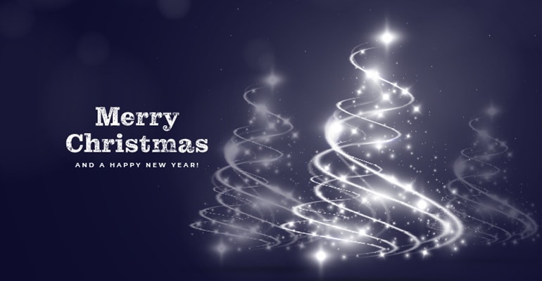 Merry Christmas and best wishes for a happy & healthy New Year in 2020!